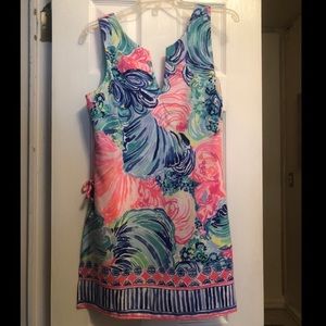 Donna Romper in Beach Please print size 4